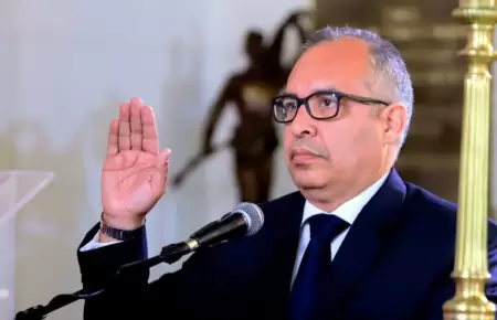 El nuevo ministro de Justicia, Juan Manuel Cavero.