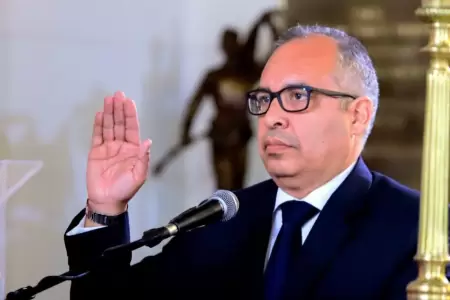 El nuevo ministro de Justicia, Juan Manuel Cavero.