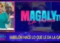 Magaly Medina enfrenta a su produccin en vivo y amenaza con abandonar el set: "O hablas t, o hablo yo"