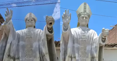 Imgenes de la escultura.