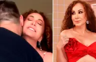 Janet Barboza se luce con misterioso galn y Edson Dvila le advierte: "Puede ser su nieto"