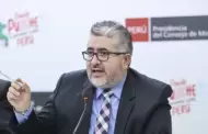 Congresistas retiran firmas de la mocin de censura contra el ministro de Cultura, Fabricio Valencia
