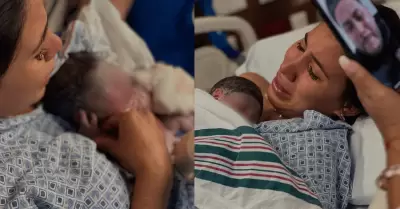 Samahara Lobatn se convierte en madre en Estados Unidos