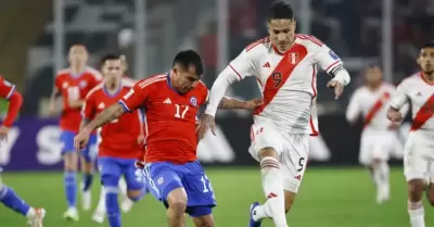 Per vs Chile sin publico visitante.