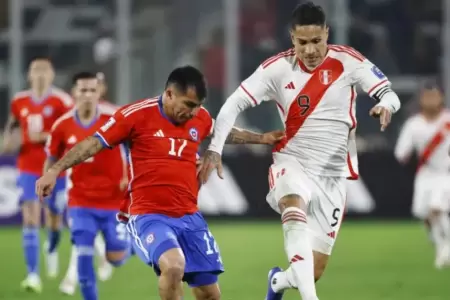 Per vs Chile sin publico visitante.