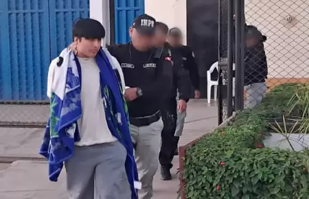 'Pequeo J' ingres al penal de Caete.