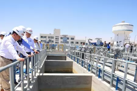 Tacna estrena moderna Planta de Tratamiento de Agua Potable
