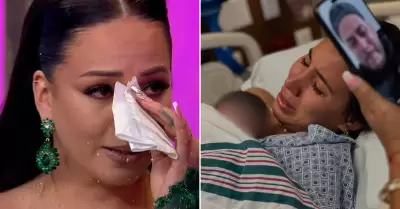 Melissa Klug feliz por nacimiento de su nieto