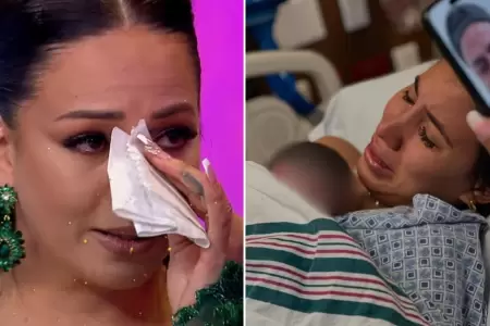 Melissa Klug feliz por nacimiento de su nieto