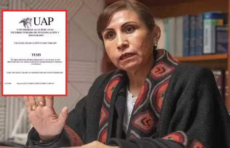 Tesis oculta de Patricia Benavides.