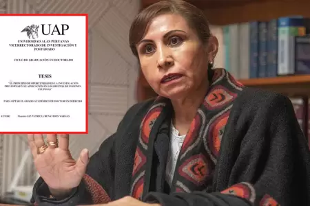Tesis oculta de Patricia Benavides.