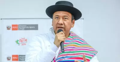 Ministro de Agricultura, ngel Manero.