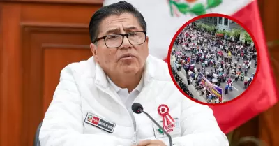 Ministro del Interior se vio sorprendido ante nueva convocatoria de paro para 6