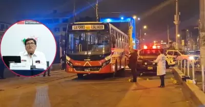 Carlos Malaver se pronuncia por asesinato a un transportista en SJM.