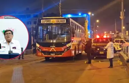 Carlos Malaver se pronuncia por asesinato a un transportista en SJM.
