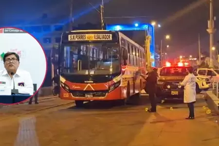Carlos Malaver se pronuncia por asesinato a un transportista en SJM.