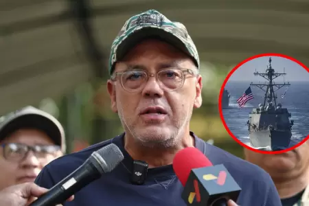 Jorge Rodrguez lanza advertencia a Estados Unidos.