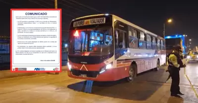 ATU garantiza sus servicios pese a paro