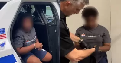 Menor detenido en Estados Unidos por amenaza de balacera.