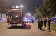 Balean bus en San Juan de Lurigancho y dejan grave al chofer a pocas horas del paro de transportistas