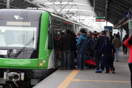 Lnea 1 del Metro presenta alta afluencia de pasajeros