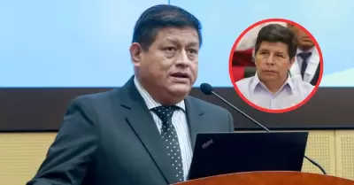Walter Ayala defiende pensin vitalicia de Pedro Castillo