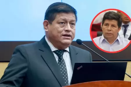 Walter Ayala defiende pensin vitalicia de Pedro Castillo