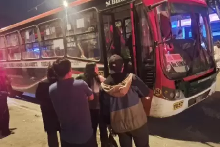 'Los Malditos de Huscar' estaran detrs de ataque a bus en SJL.