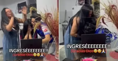 Joven venezolana ingresa a la UNMSM