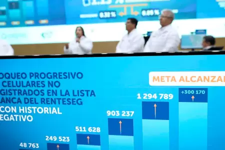 Presentan resultados del plan de bloqueo de celulares.