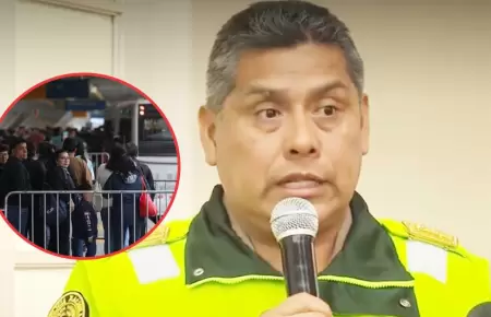 Gral. PNP Monroy sobre paro de transportistas.