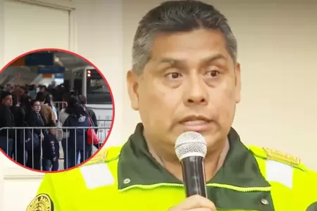 Gral. PNP Monroy sobre paro de transportistas.