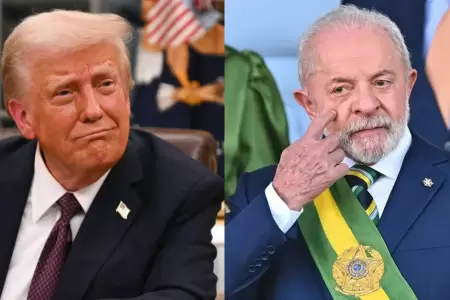 Trump y Lula da Silva se comunicaron por videoconferencia.