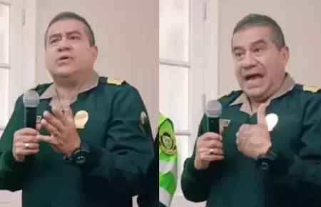 Comandante PNP: "Todos vamos a morirnos en algn momento"
