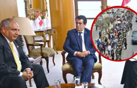 Titulares del MP y MTC sostuvieron reunin