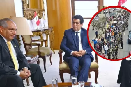 Titulares del MP y MTC sostuvieron reunin