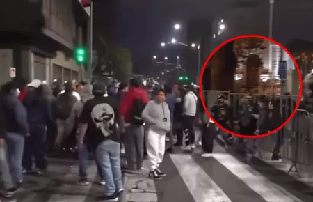 Jvenes de la 'Generacin Z' acuden al Congreso y se suman a protestas de transp