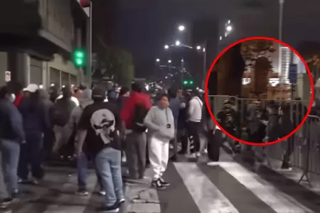 Jvenes de la 'Generacin Z' acuden al Congreso y se suman a protestas de transp