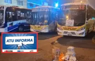 Corredor morado desva su ruta por bloqueos de transportistas en San Juan de Lurigancho