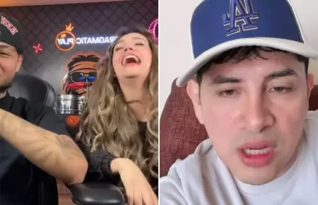 Gerald Oropeza revela que Mayra Goi visit su casa