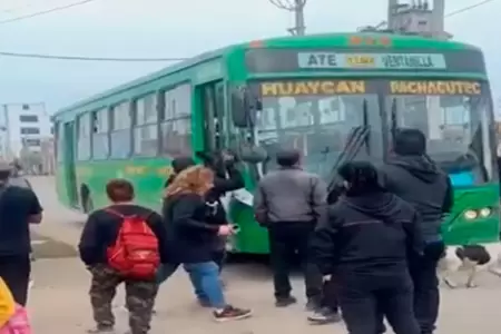 Pinchan llantas de bus de 'Los Loritos', en Ventanilla.