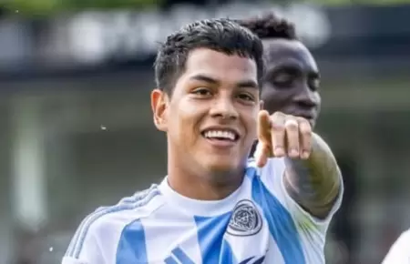Grimaldo nominado a mejor jugador del mes en Letonia.