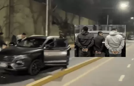 Capturan a integrantes de banda delincuencial 'Los peineros del Cono Norte'
