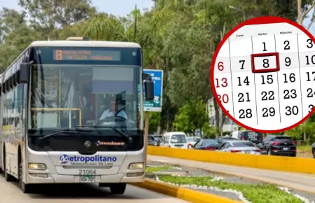 Horarios de transporte pblico para este feriado 8 de octubre