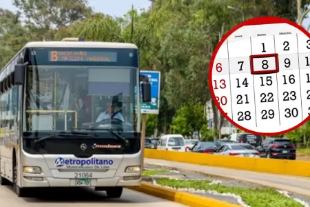 Horarios de transporte pblico para este feriado 8 de octubre
