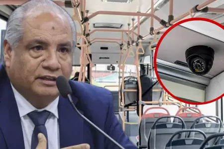 MTC dispuso instalacin de 16,000 cmaras para buses de transporte pblico
