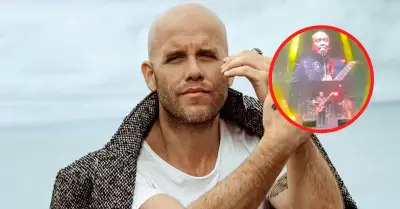 Gian Marco se pronuncia por atentado a Agua Marina.