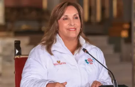 Dina Boluarte.
