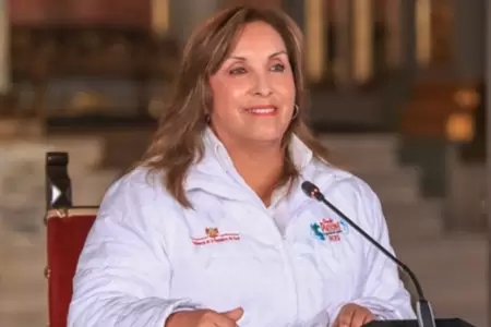 Dina Boluarte.