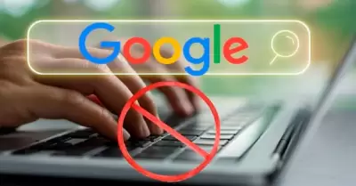 Cinco búsquedas en Google a evitar.